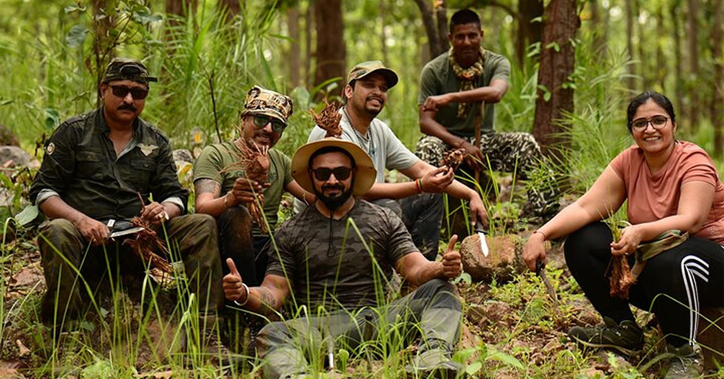 Jungle survival team building activity